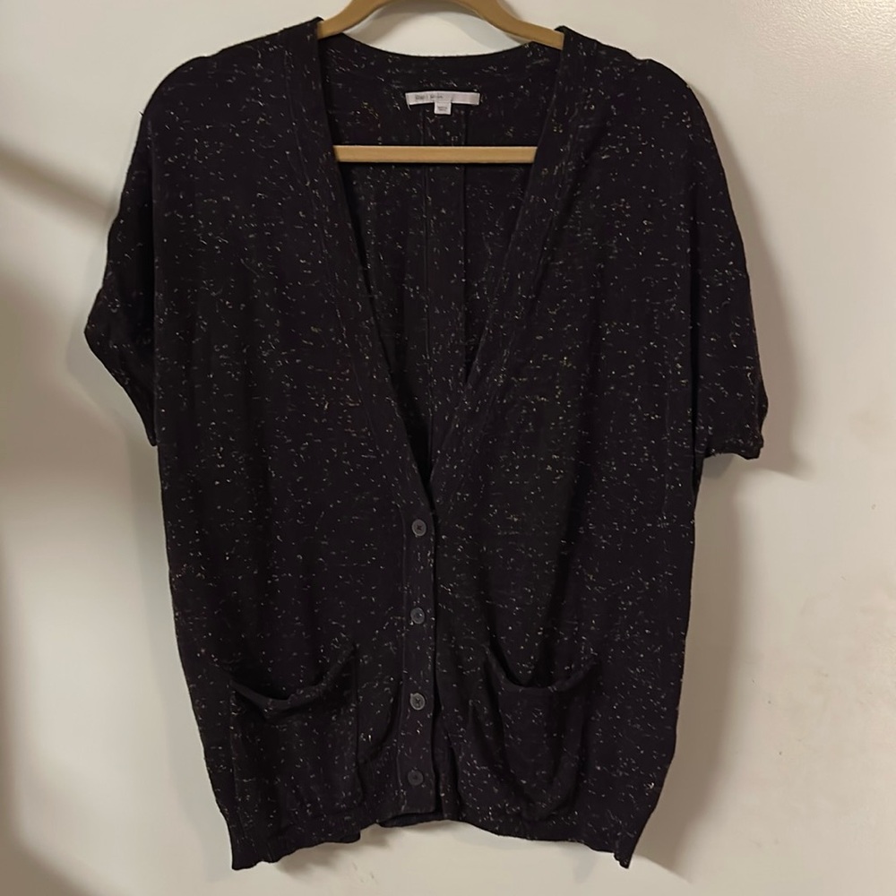 Short sleeved cardigan